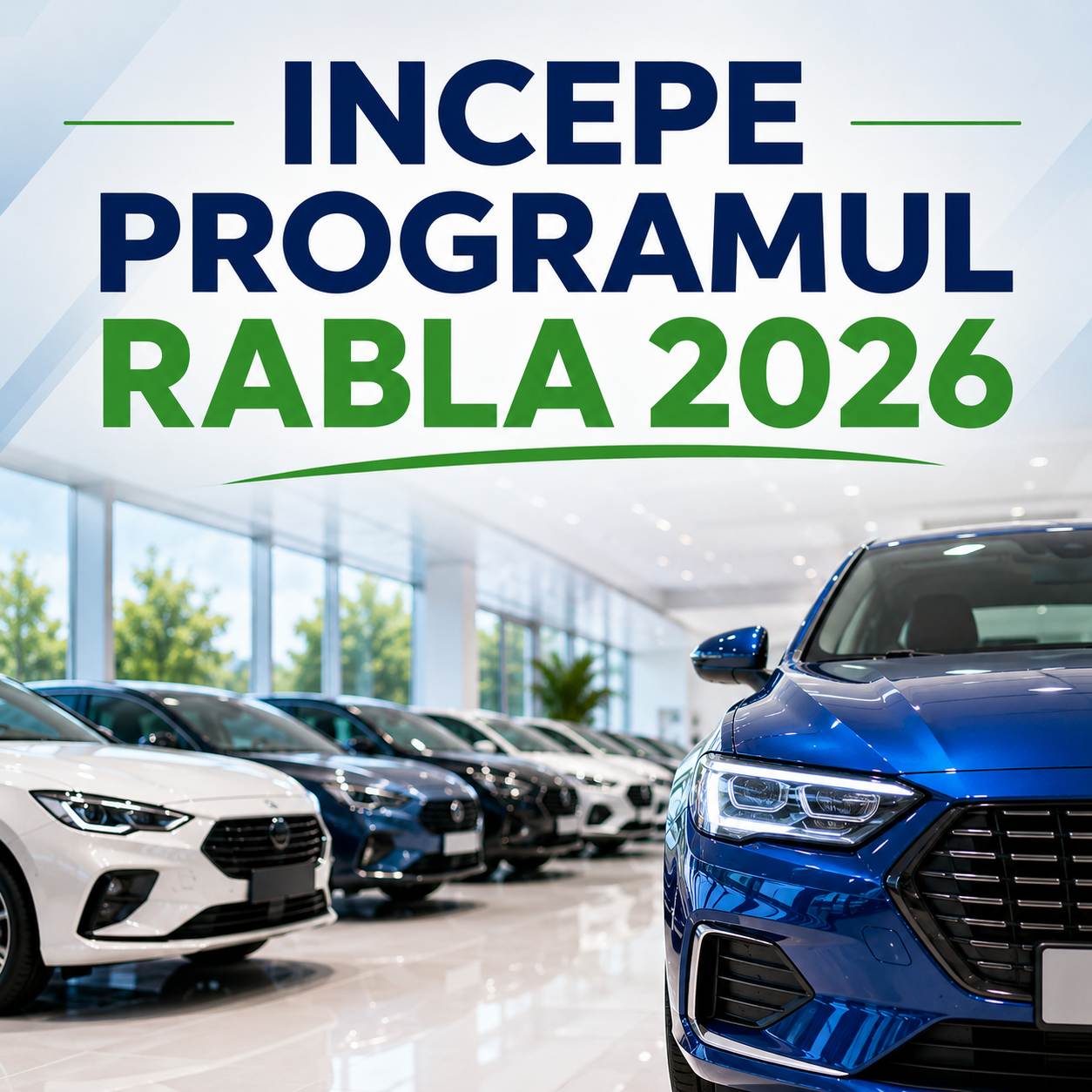 Incepe Programul Rabla 2026