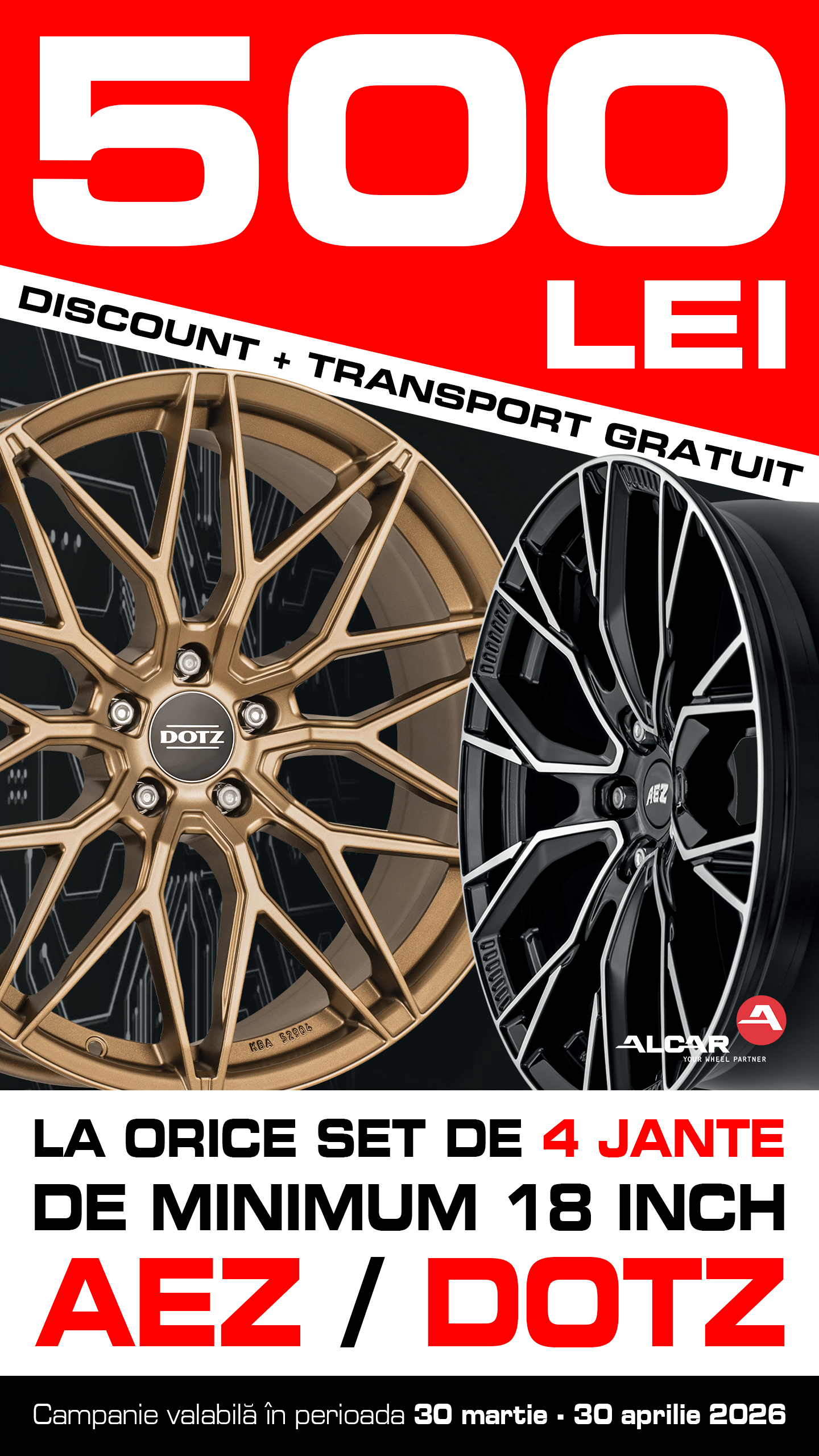 Campanie jante ALCAR